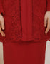 BAJU KEBAYA SHEREEN (CRIMSON RED)